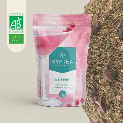 Rooibos de arándano y menta - té helado sin teína - Ice Berry - BIO