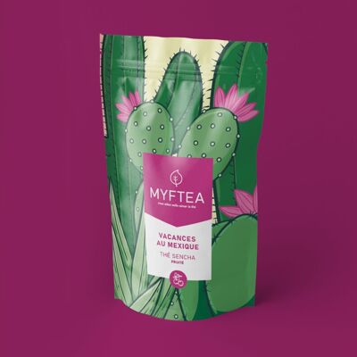 Thé vert Sencha Ananas Coco - Vacances au Mexique