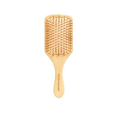 Bamboo Paddle Hairbrush | Plastic-Free | Vegan