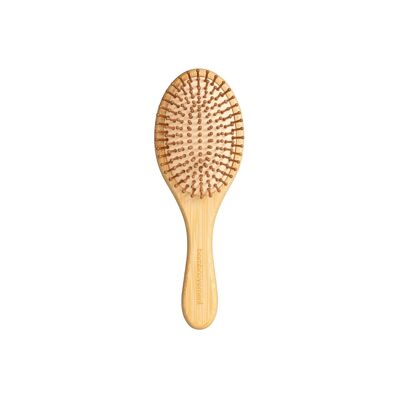 Bamboo Oval Hairbrush | Plastic-Free | Vegan