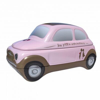 Fabuloso Fiat 500 rosa