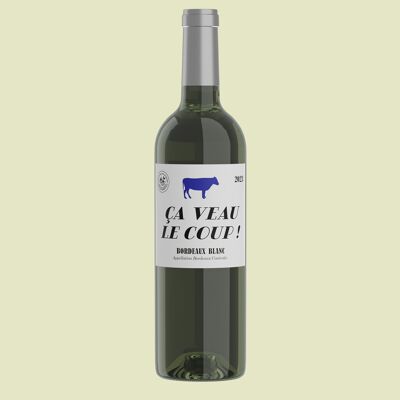 Vino blanco - Un auténtico lujo - Burdeos Blanco seco - 2024