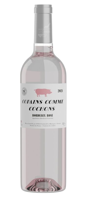 Copains comme cochon 2022 - Bordeaux rosé 1