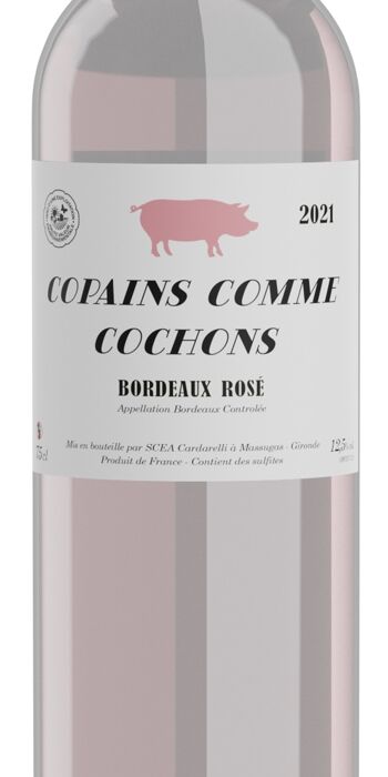 Copains comme cochon 2022 - Bordeaux rosé 2