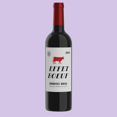 Red wine - Beef effect - Bordeaux - 2020
