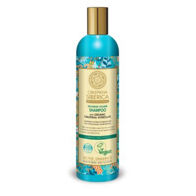 Shampoo all'olivello spinoso per tutti i tipi di capelli 400 ml