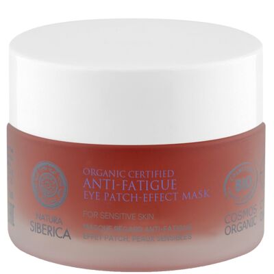 Mascarilla Contorno de Ojos Bio Antifatiga Efecto Parche Piel Sensible con Rhodiola Rosea, 50ml