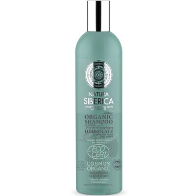Zertifiziertes Bio-Shampoo Volumen und Frische Fettiges Haar 400ml