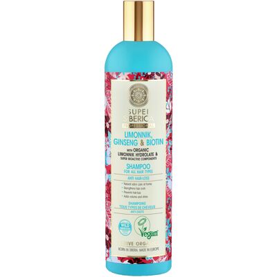 Schisandra and Ginseng shampoo for all hair types 400ml