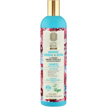 Shampoing Schisandra et Ginseng tous types de cheveux 400ml