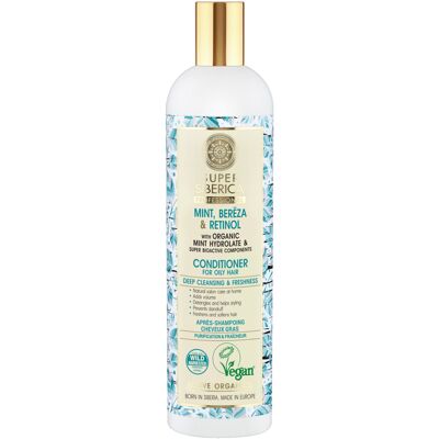 Acondicionador Menta y Abedul cabello graso 400ml