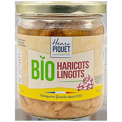 Organische altmodische gekochte Lingotbohnen