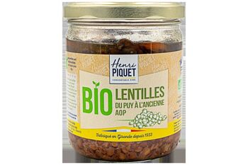 Lentilles vertes du Puy à l'ancienne BIO