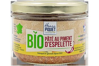 Pâté au piment d'Espelette BIO - 180g