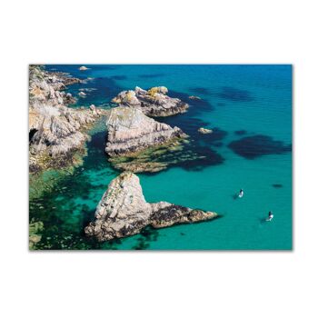 Carte Postale A5 - En contrebas du Kador à Morgat, Presqu'île de Crozon 2