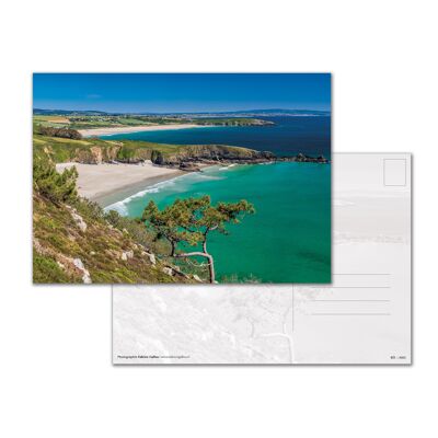 Postal A5 - Las playas de Telgruc-sur-Mer, península de Crozon