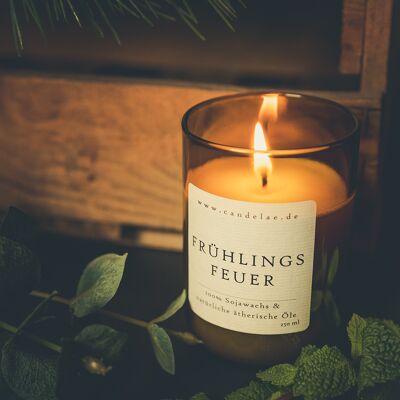 SPRING FIRE SCENTED CANDLE