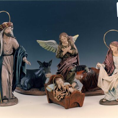 Nativity scene, figures of the nativity scene