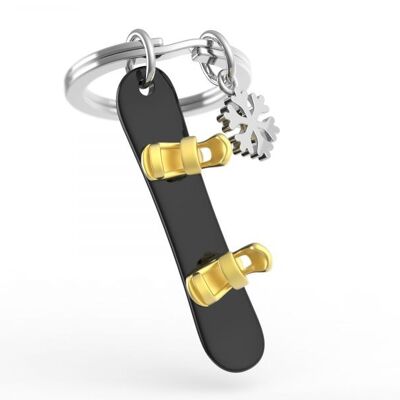 meta[l]morphose® Lifestyle KEYCHAIN - Snowboard invernale