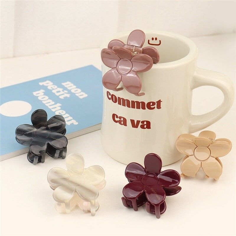 Clip ad artiglio a forma di fiore alla moda