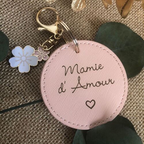 Porte clés simili Mamie d'Amour