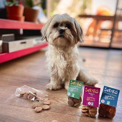 Scraps Gourmet - friandises bio pour chiens - Pruneaux & Miel - 40g ou 60g
