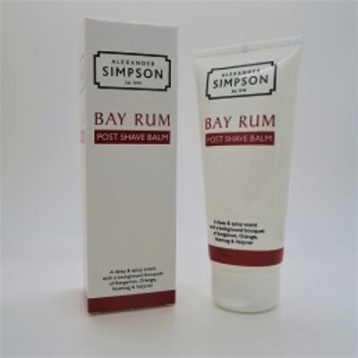 Alexander Simpson Est. 1919 Bay Rum Post Shave Balsam