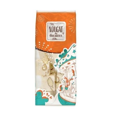 Soft Ducasse nougat with almonds, Vanilla, printed bag 170 G