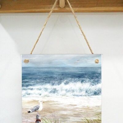 Hanging Art plaque, Seascape