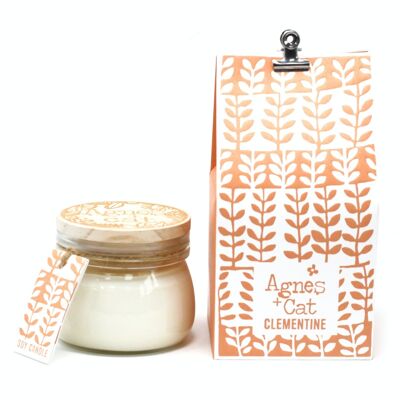 Small Kilner Jar Candle - Clementine - 4 pack