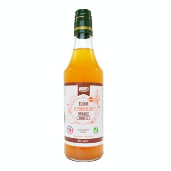 Élixir vinaigre de cidre Orange - Cannelle BIO  I  50cl 1