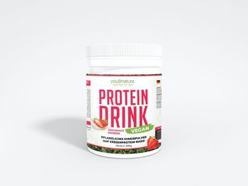 Vegan Protein Drink Fraise 500g Poudre de protéines végétales à base de pois 100% végétaux 8