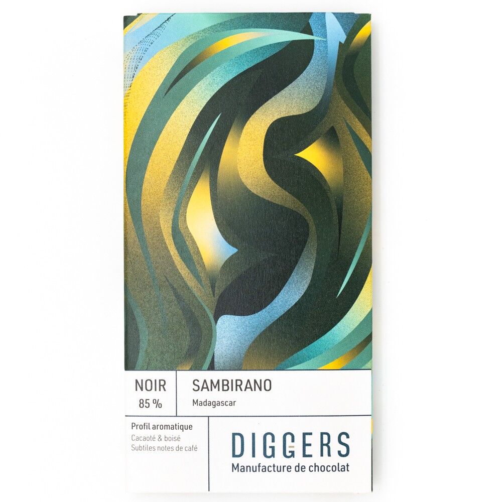 Madagascar Sambirano – Tablette chocolat noir 85%