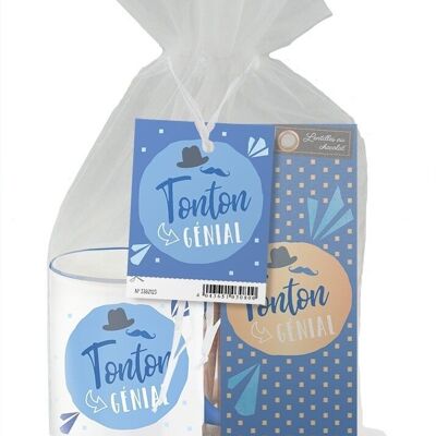 Famille - Set-cadeau Tonton tasse + Lentilles au chocolat