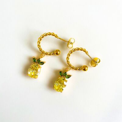 Amazonia Pineapple Earrings