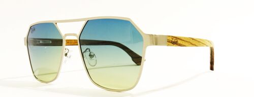 Sunglasses 239 -james - blue - recicled aluminium