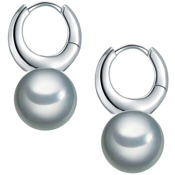 Créole coquillage gris perle 2