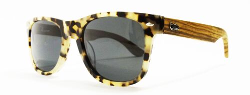 Sunglasses 211 -way sky - tortoise acetate- black
