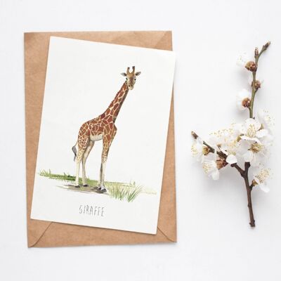 Carte Girafe