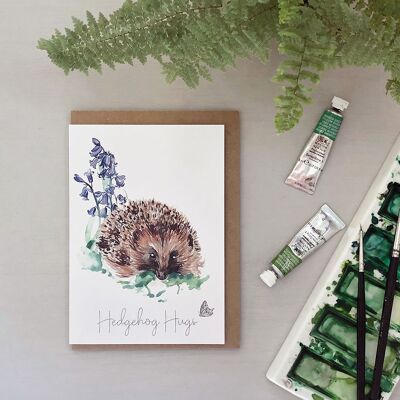 Hedgehog Hugs Card