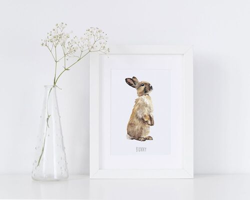 Bunny Art Print