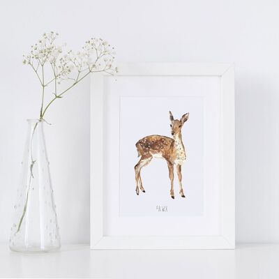 Fawn Art Print