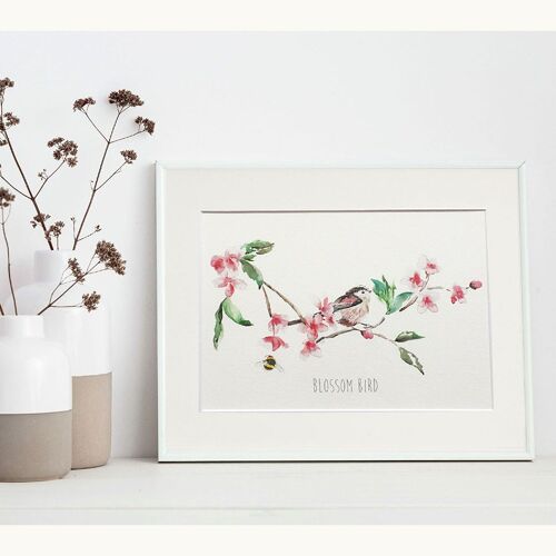 Blossom Bird Art Print