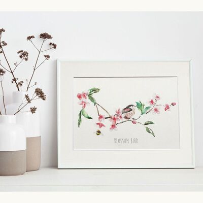 Blossom Bird Art Print