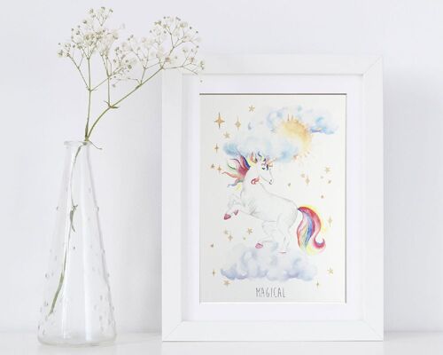 Unicorn Art Print