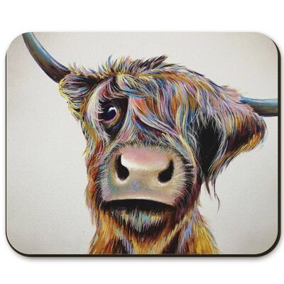 A Bad Hair Day Highland Cow Placemat