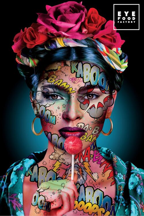 Frida kaboom - 120x80 cm