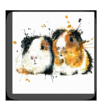 Tableau Mini Cochons d'Inde Splatter 2