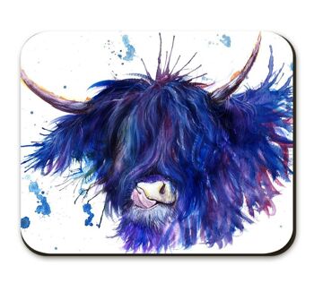 Set de table - Splatter Highland Cow 2