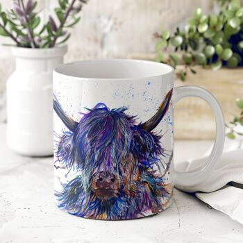 Tasse en céramique - Splatter Scruffy Coo 1